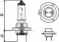 Автолампа накаливания HELLA H7 PX26d 24V 70W основная фара Heavy Duty Expert 8GH007157-231